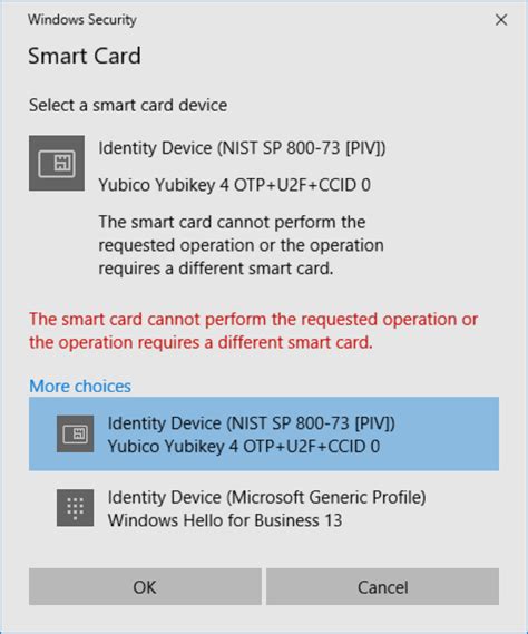 the smart card cannot perform the requested operation windows 10|the smart card cannot perform requested operation or requires a different.